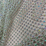 Diamond Fishnet 4-Way Stretch Fabric