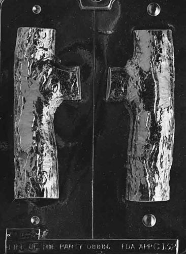 3D Yule Log Chocolate Mold