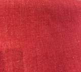 Bali Ember Red Soft-Touch Chenille Upholstery Drapery Fabric - Ember Red, Textured Weave, 56" Width (By The Yard)