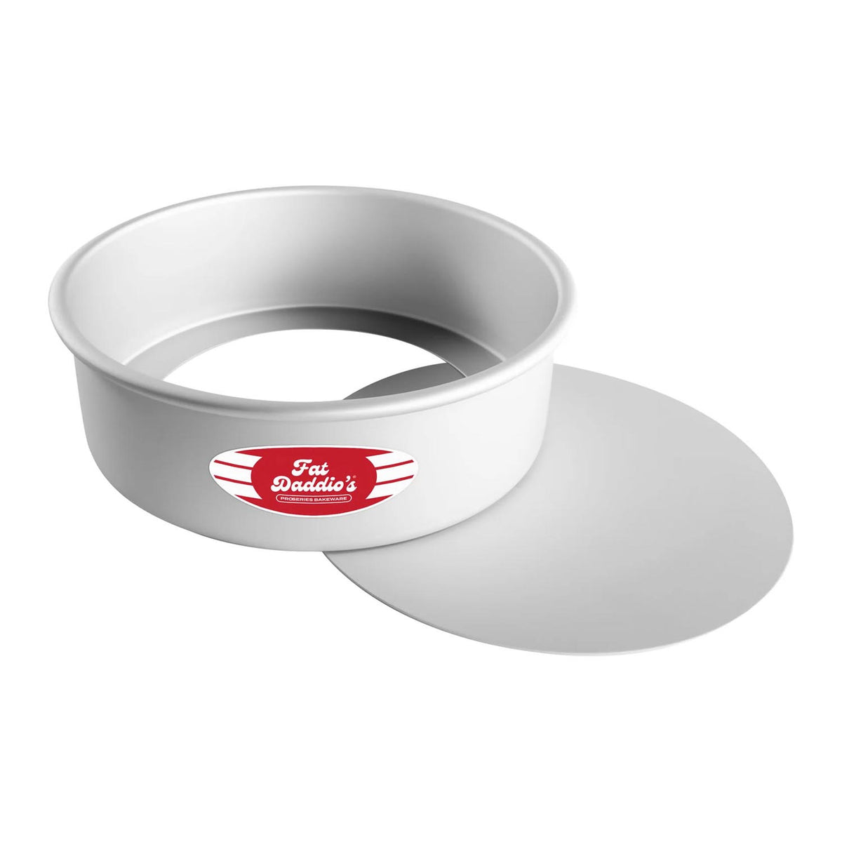 Fat Daddio's Anodized Aluminum Round Cheesecake Pan with Loose Bottom, 9" Dia. x 3" Deep