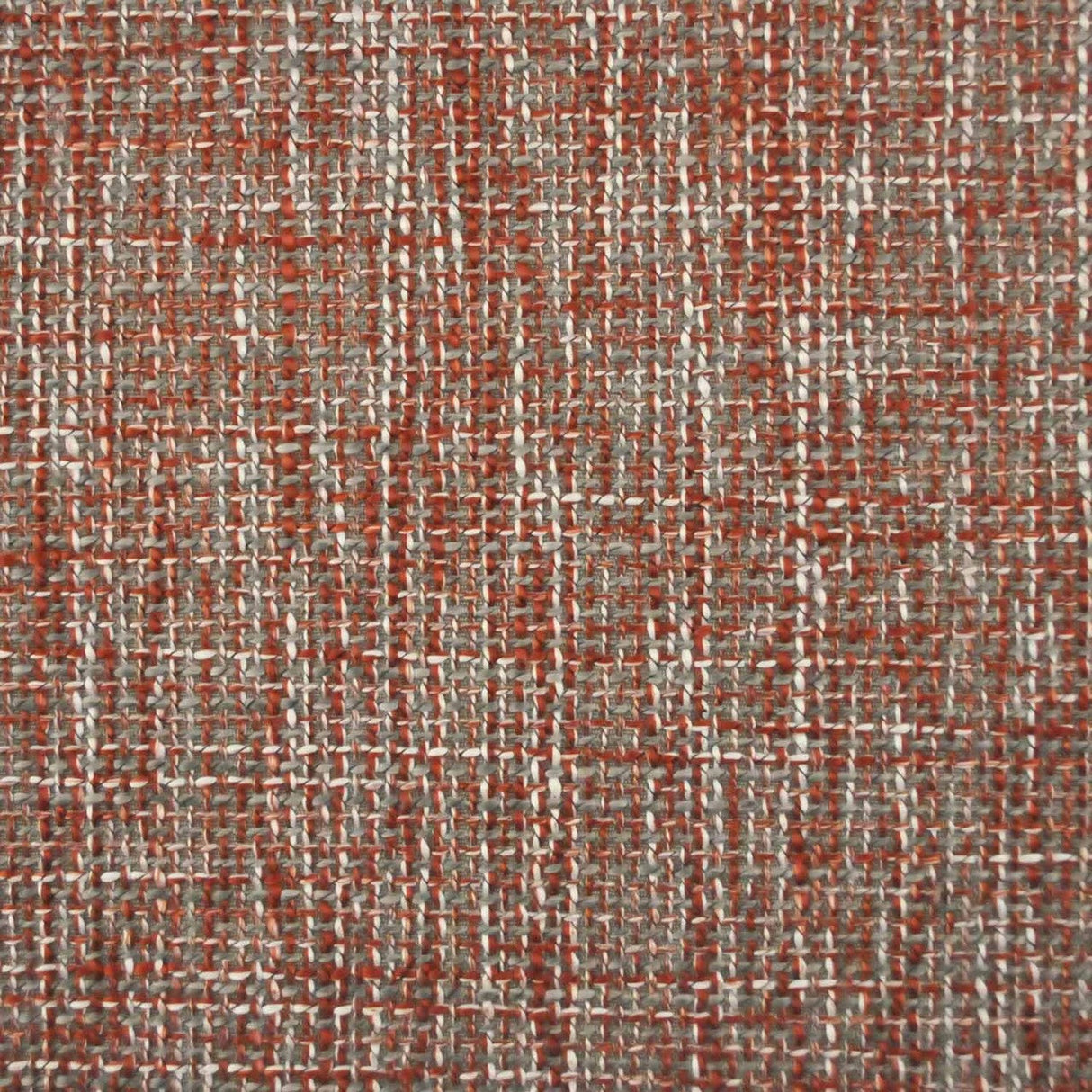 New Amsterdam Agate Red Gray Tweed Chenille Upholstery PK Chenille Fabric - Agate Red/Gray Tweed, 58" Width (1 Yard)