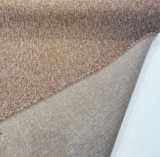 New Amsterdam Agate Red Gray Tweed Chenille Upholstery PK Chenille Fabric - Agate Red/Gray Tweed, 58" Width (1 Yard)