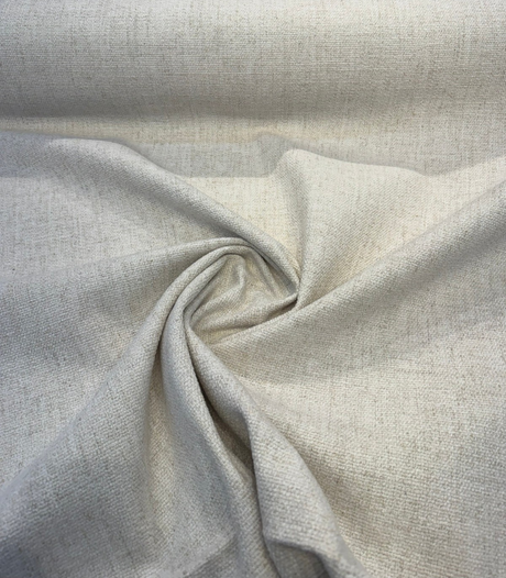 Lovegood Chenille Upholstery Fabric - Bisque Beige, 54" Width (1 Yard)