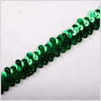 1" Green Stretch Sequin
