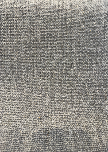 Culp Lovegood Chenille Upholstery Fabric - Gray Smoke, 54" Width, Railroaded (1 Yard)