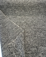 Dreamy Volcanic Black Gray Revolution Boucle Upholstery Fabric - Volcanic Black Gray Beige, Bouclé Texture, 54" Width (1 Yard)