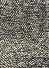 Dreamy Volcanic Black Gray Revolution Boucle Upholstery Fabric - Volcanic Black Gray Beige, Bouclé Texture, 54" Width (1 Yard)