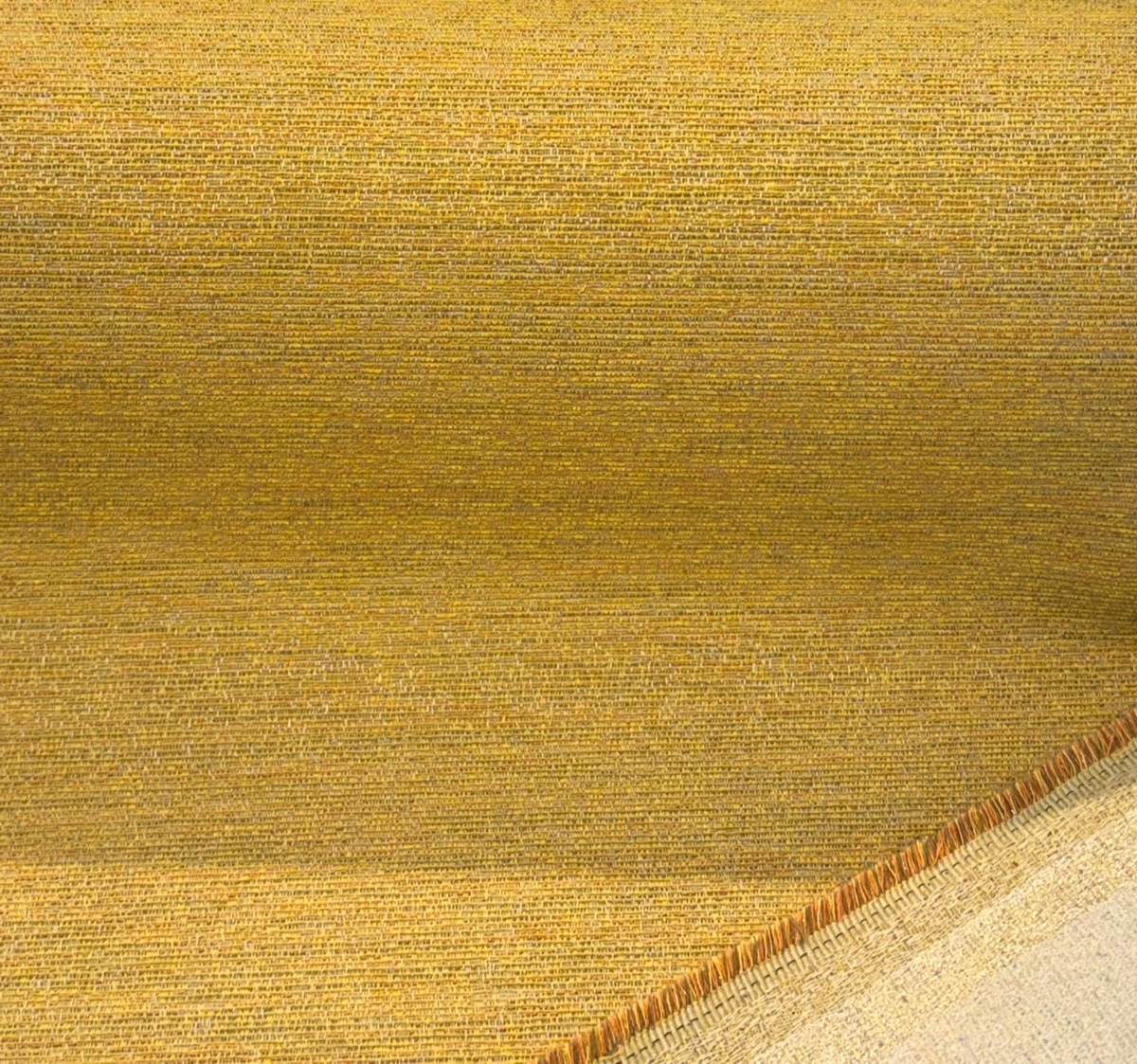 PK Pia Chenille Polyester Fabric - Pineapple Gold, Woven Chenille Texture, 54" Width (1 Yard)