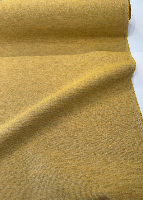 PK Pia Chenille Polyester Fabric - Pineapple Gold, Woven Chenille Texture, 54" Width (1 Yard)