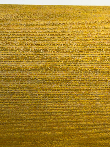 PK Pia Chenille Polyester Fabric - Pineapple Gold, Woven Chenille Texture, 54" Width (1 Yard)