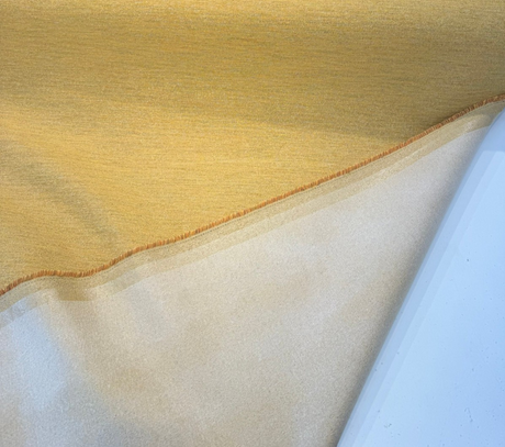 PK Pia Chenille Polyester Fabric - Pineapple Gold, Woven Chenille Texture, 54" Width (1 Yard)