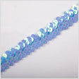 1" Blue Stretch Sequin