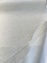 Pia Chenille Upholstery Fabric - Beige Alabaster, 54" Width (1 Yard)