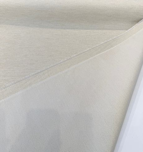 Pia Chenille Upholstery Fabric - Beige Alabaster, 54" Width (1 Yard)