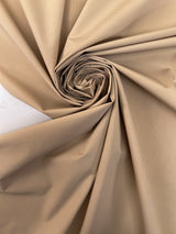 Cotton Elastane Rep Weave Beige