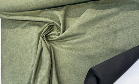 Fabricut Sensation Spinach Green Polyester Fabric - Spinach Green, Tonal Texture, 54" Width (1 Yard)