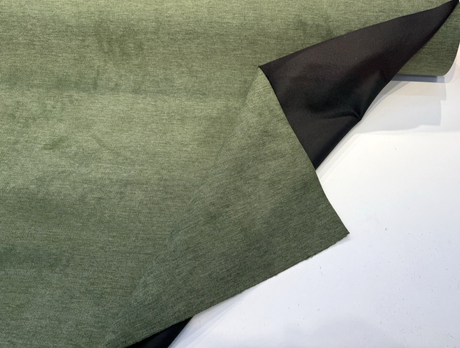 Fabricut Sensation Spinach Green Polyester Fabric - Spinach Green, Tonal Texture, 54" Width (1 Yard)