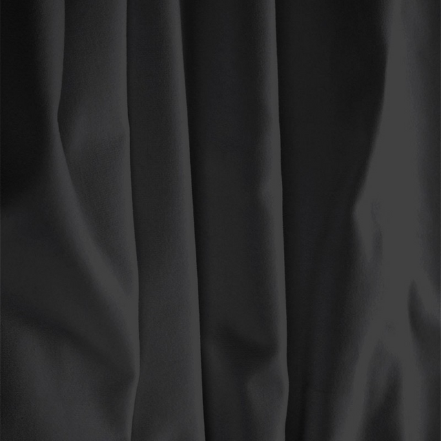 Virtue Velour Cotton Velour Fabric - Black, 54" Width, 21 Oz (1 Yard)