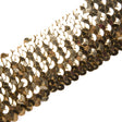 1.75" Gold Stretch Sequin