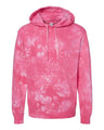 Independent Trading Co. Unisex Midweight Tie-Dyed Hooded Sweatshirt