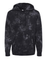 Independent Trading Co. Unisex Midweight Tie-Dyed Hooded Sweatshirt