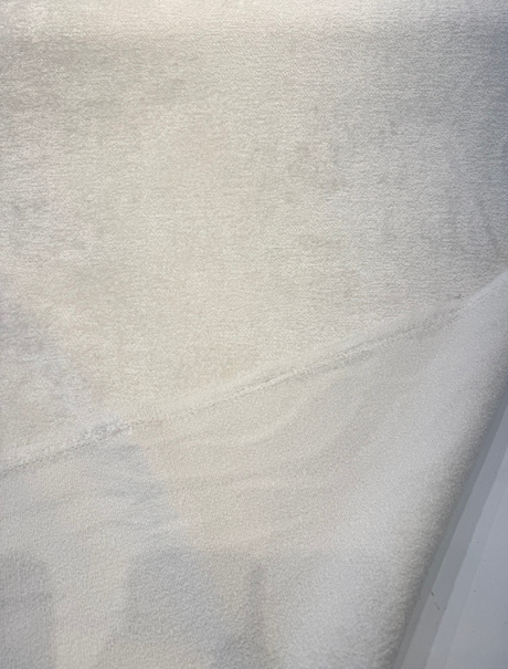 Harper Home Nash Cream Teddy Textured Upholstery Fabric - Cream Teddy Textured, 56" Width (1 Yard)