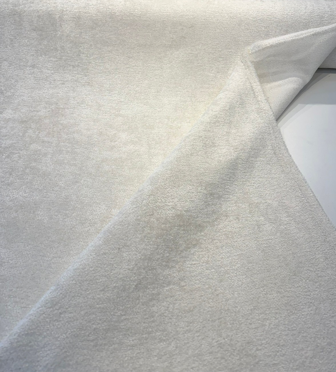 Harper Home Nash Cream Teddy Textured Upholstery Fabric - Cream Teddy Textured, 56" Width (1 Yard)