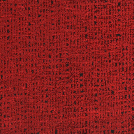 Fort Morgan Chenille Fabric - Crimson Red, 54" Width, 14.25" Horizontal / 14.25" Vertical Repeat (1 Yard)