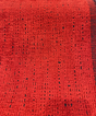 Fort Morgan Chenille Fabric - Crimson Red, 54" Width, 14.25" Horizontal / 14.25" Vertical Repeat (1 Yard)