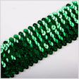 1.75" Green Stretch Sequin