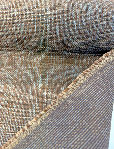 New Amsterdam Mineral Tweed Chenille Upholstery P K Fabric - Mineral Blue Brown, Tweed Chenille, 58" Width (1 Yard)
