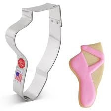 Cookie Cutter Ballet Slipper 4-1/2" - 7929A