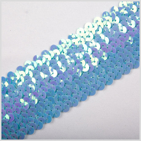 1.75" Blue Stretch Sequin