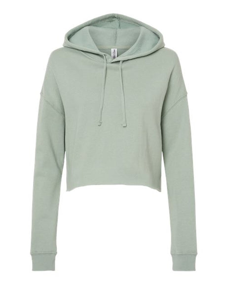 Women's Lightweight Crop Hooded Sweatshirt