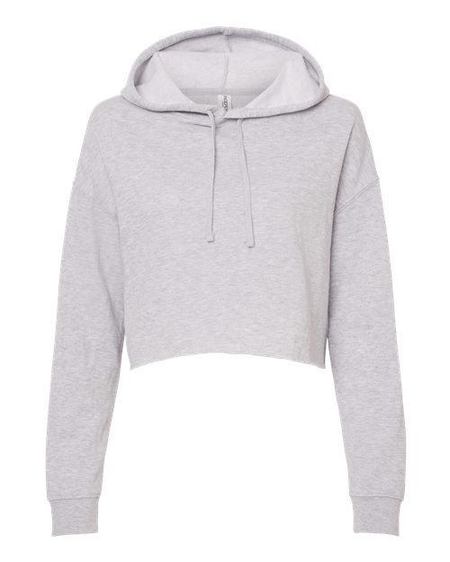 Women's Lightweight Crop Hooded Sweatshirt