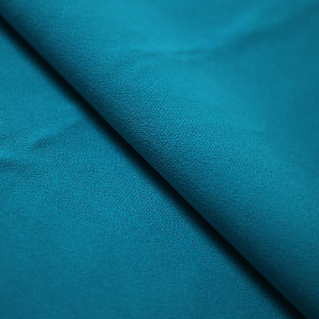 Crepe Stretch Polyester Spandex Fabric - Multiple Colors, Solid, 58/60" Width (1 Yard)