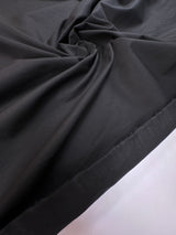 Cotton Plain Woven Black