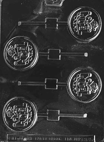 Noel Lolly Chocolate Mold - LPC135