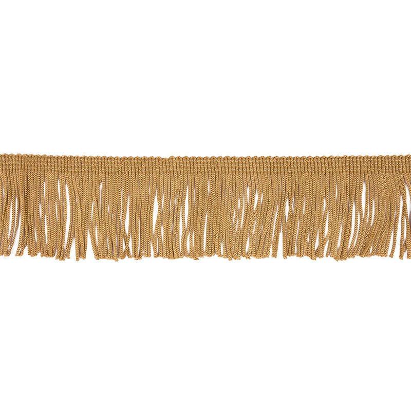 Gold Chainette Fringe - 2"