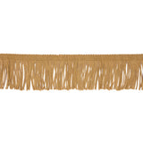 Gold Chainette Fringe - 2"