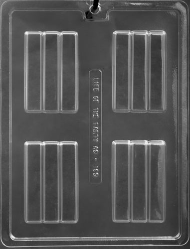 Small Break Apart Bar Chocolate Mold - LPAO160