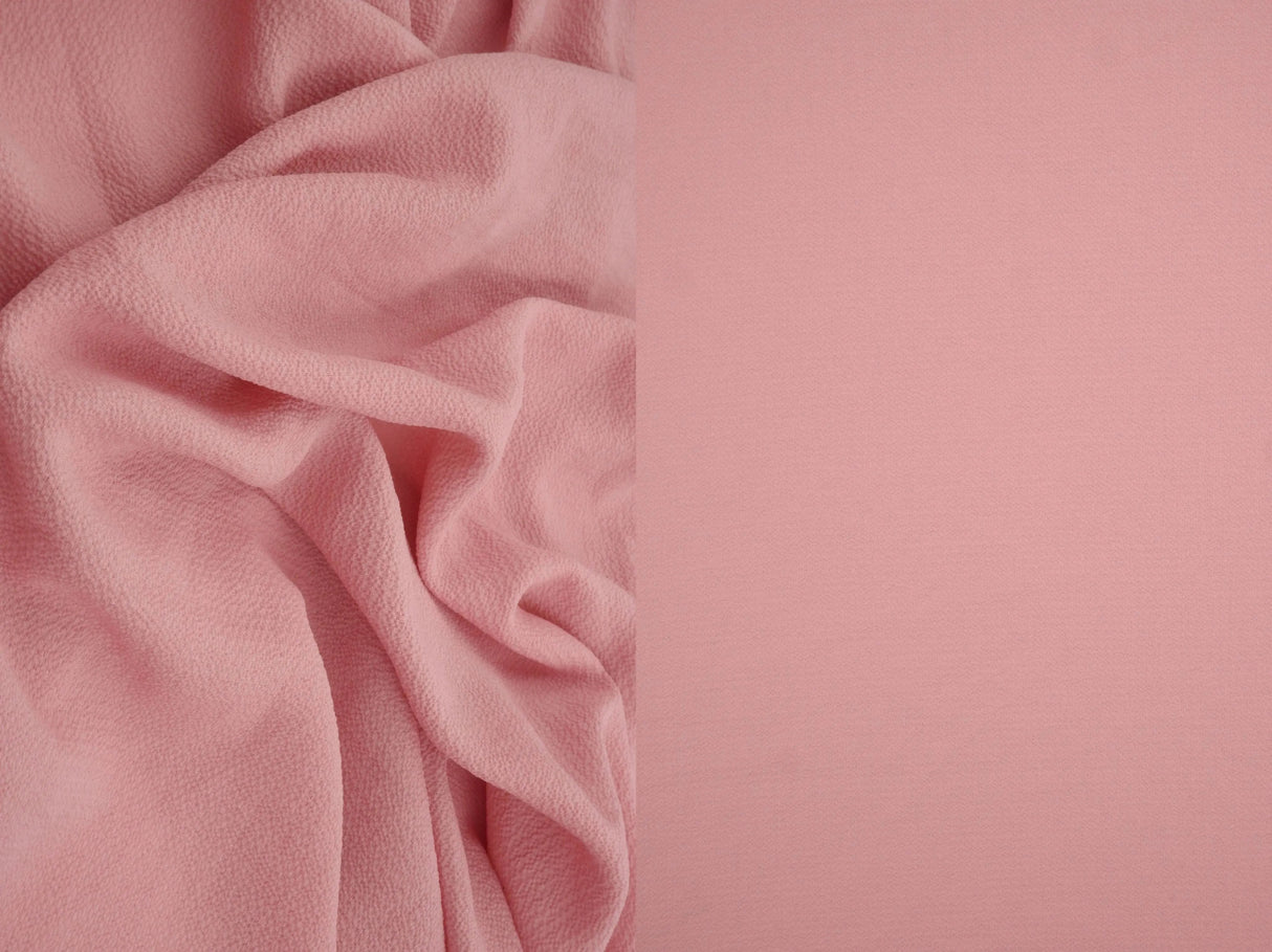 Solid Ghost Bubble Crepe Fabric, Lightweight Textured Stretch 57/58" Wide for Apparel