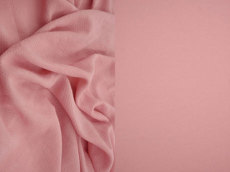 Solid Ghost Bubble Crepe Fabric, Lightweight Textured Stretch 57/58" Wide for Apparel