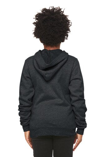 BELLA + CANVASÂ Toddler Sponge Fleece Pullover Hoodie - Heather Forest