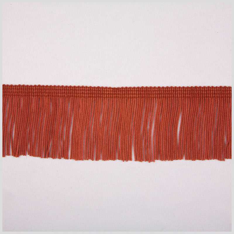 Cranberry Chainette Fringe - 2"