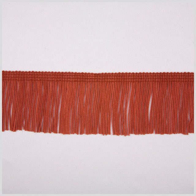 Cranberry Chainette Fringe - 2"