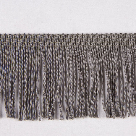 Pewter Chainette Fringe - 2"