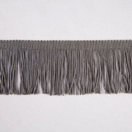 Pewter Chainette Fringe - 2"