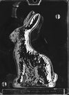 8" 3D Sitting Bunny Chocolate Mold - Side A - LPE223A