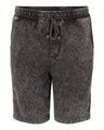 Unisex Mineral Wash Fleece Shorts